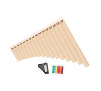 wisoolkic Student Children Can Easily Learn 16 Pipes Pan Flutes With Note Stickers Ensuring Quick Note Understanding And Memory Chinese Traditional Musical Instrument Pan Pipes