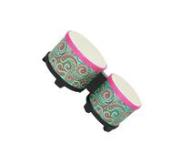 wisoolkic Sturdy Congas Drum Teaching Aid With Integrated 5 And 6 Inch Drum Set Kids Music Exploration And Play Children Birthday Gift Instrument Learning Sturdy