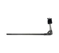 wisoolkic Sturdy Metal Cymbal Stand Adjustable Cymbal Holder Support Extension For Drum Set Offers Outstanding Stability Stand Holder Support For Standard Drum Set, Long