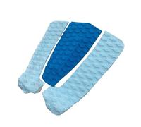 wisoolkic Surfboard Traction Pads Premium EVA Surfboard Deck Traction Pad Non Slip Lightweight Surfing Deck Pad Grip Paddle Board Surf Board Skimboard Surfing Longboard Skim, Blue, 30x30cm