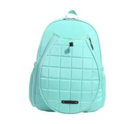 wisoolkic Tennis Storage Bag Organizer Large Capacity Sport Waterproof Polyester Offers Maximum Racket and Durability Tennis Racket Pouch Backpack Equipment Waterproof, Green, 31x13x46cm