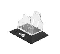 wisoolkic Transparent Fishing Reel Shelf Storage Decoration Stylish Fishing Reel Display Bracket Excellent For Showcasing Collection Display Stand Holder Displaying Rack