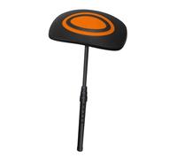 wisoolkic Travel Golf Club Support Telescopic Travel Bag Accessory Designed To Golf Clubs Deformation While Transporting Bag Support Rod Adjustable Stick Bar, Black Orange, 20x13.5cm