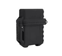 wisoolkic Traveling Lighter Case Portable Removable Lighters Cover Shell Protector Box Accessories Replacement for Zippo, Black