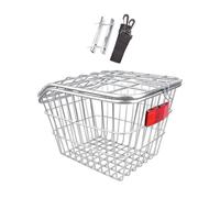 wisoolkic Universal Bike Rear Basket Container Sundries Organizer Large Capacity For Cycling Biking Hiking Fishing Enthusiasts Sundries Organizer Cycling Biking Hiking Fishing