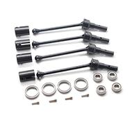 wisoolkic Universal Steel Front/Rear Extended Drive Shaft Driveshaft Swing Arm Steering Cup Rears Wheel Cups CVD Rod Kit