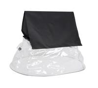 wisoolkic Weather Resistant Stage Lighting Accessories Premium LED Par Light Rain Cover Easy Install Ensures Reliable Performance LED Rain Cover Waterproof, Clear, 200W 350W