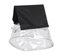 wisoolkic Weather Resistant Stage Lighting Accessories Premium LED Par Light Rain Cover Easy Install Ensures Reliable Performance LED Rain Cover Waterproof, Clear, Style C
