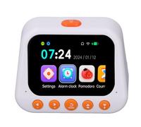 Wisoqu AI Learning Machine Alarm Clock, Student Voice Time Manager Multifunction Translation Early Education Device for Study, Early Learning Function