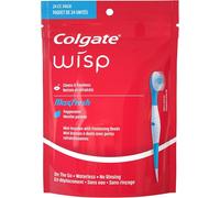 Wisp Portable Mini Brush Optic White Coolmint 24 Count