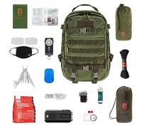 Wisport Sparrow II Bug Out Bag Olive Green 30 l - with equipment