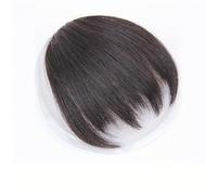 Wispy Bangs Qi Liu Hai Wig Piece For Women, Short And Natural Face Framing(Black)