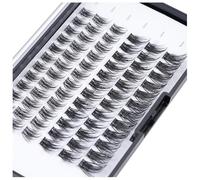 Wispy Cluster Lashes, C Curl 10-16mm Individual Eyelashes Reusable DIY Lashes Clusters for Daily Wear and Events