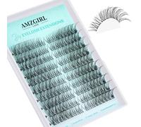 Wispy Eyelash Extensions, Natural Clusters, Lashes, Eyelash Extensions, Left and Right, Cat Eye, 180 Pieces, Volume Eyelash Clusters, DIY Individual Eyelash Clusters for Eyelashes, Beginners (Dawn, D