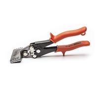 Wiss WS3N 76mm/3 Inch Straight Handle Hand Seamer for Bending or Flattening Sheet Metal by Hand, Jaw Capacity: 6-32 mm/0.25-1.25 Inch