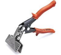 Wiss WS4N 76mm/3 Inch Offset Handle Hand Seamer with Non-Slip Cushion Grip, Jaw Capacity: 6-32mm/ 0.25-1.25 Inch