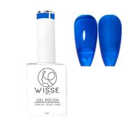 Wisse Make up Gel Nail Polish, UV/LED Soak-Off Nail Art Manicure Pedicure for Professional, Salon & Home Use - Long Lasting & Easy to Apply, 30 Colours - Parliament Blue