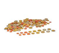 WISSNER 080610.160 Active Learning Euro-Coins, 160 Pieces in a Poly Bag, Small