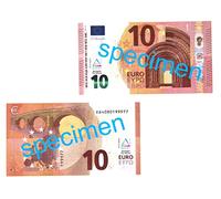 WISSNER® 100 x 10 Euro Play Money Banknotes - Educational Money for Children to Learn and Play