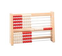 Wissner Active Learning 100 Student´S Abacus, Re-Wood Red/White