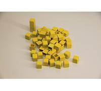 WISSNER active learning 039586.K00 100 Yellow Units, RE-Plastic°, Packed in a Poly Bag