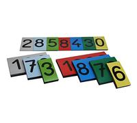 WISSNER active learning 080455.000 Place Value Cards, 70 pcs up to a Million, Packed in a Cardboard Box