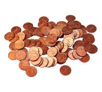 WISSNER active learning 080612.000 100 Coins 2 Cent, in a Poly Bag, Multi-Color