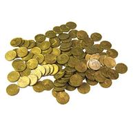 WISSNER active learning 100 coins 20 Cent, in a poly bag