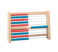 WISSNER active learning 100 Student´S Abacus, RE-Wood Red/Blue