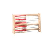 Wissner Active Learning 100 Student´S Abacus, Re-Wood Red/White