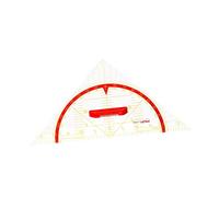WISSNER Active Learning Geo Set Square Transparent 60cm, 45° 60 cm