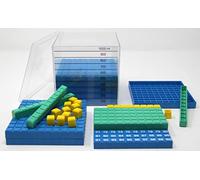 WISSNER aktiv lernen - Cubic decimeter cube, in 3 colors made of RE-Plastic®