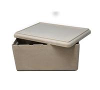 WISSNER® RE-Wood Storage Box in Natural Colours, 4 L for Nursery & Primary School, Stackable Box with Lid, Environmentally Friendly Storage Solution for Toys & Materials, Robust and Practical