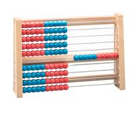 Wissner Wissner080203.500 RE Wood 100 Students Abacus Medium, Multi-color