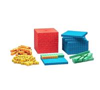 Wissner WissnerR39578.000 colored Dienes Base Ten Set, Multi-Color