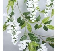 Wisteria Garland Cream 1.9M - White