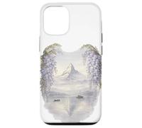 Wisteria Serenity and Distant Mountains Case for iPhone 12/12 Pro