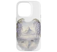 Wisteria Serenity and Distant Mountains Case for iPhone 14 Pro