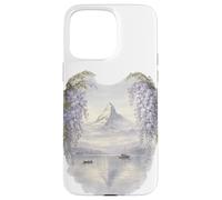 Wisteria Serenity and Distant Mountains Case for iPhone 15 Pro Max
