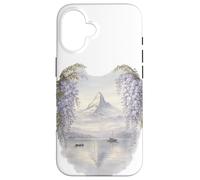 Wisteria Serenity and Distant Mountains Case for iPhone 16