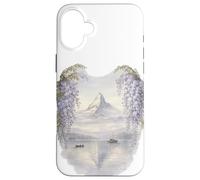 Wisteria Serenity and Distant Mountains Case for iPhone 16 Plus