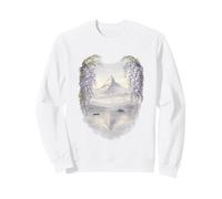 Wisteria Serenity and Distant Mountains Sweatshirt