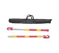 Wisteriariy 8T Towing Pole Car Safety Tow Bar, 8000KG Trailer Bar Spring Damping Pole Stabilizer Breakdown Sturdy Tow Rope Buffer Tow Poles for Car Van Truck (8 Ton)