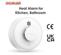 Wisualarm Heat Alarm 10-Year Sealed Battery H01