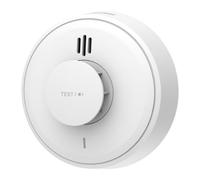Wisualarm Wireless Interlinked 10 Year Battery Powered Heat Alarm For Kitchen And Garage, Tv Remote Silence Function