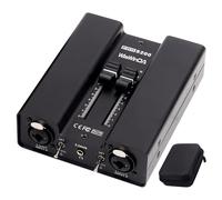 WisWinDa VS200 2Channels Pro XLR/AUX/TS/TRS Passive Hum Eliminator Box with Fader Variable Volume Controller for Audio Equipments Ground Loop Isolator Noise Filter for Different Audio Situation Using
