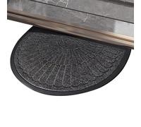 Wisylizv Absorbent Doormat | 40 x 60 cm Non-Slip Entrance Mat - Semicircular, Quick Drying, Absorbent, Washable, Indoor Mats - For Dirty Dog Outdoor Shoes Patio Porch