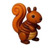 Wisylizv Christmas Ornament - Craft Kit | 3D DIY Animal Crafts for Beginners | Fun Holiday Decoration for Wreaths, Home, Office, Car, L