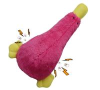 Wisylizv Duck Dog Chew Toy - Squeaky Pet Biting Training Chew Toys,Soft Puppy Toys, Teething Chew Toy for Pets, Oral Health, Energy Consuming