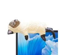 Wisylizv Figures Mini Cat - Shelf Decor Figurines | Cute Miniature Cat Statues for Bookshelf Desktop Landscaping for Bedroom Car Living Room Aquarium Home Party Monitor